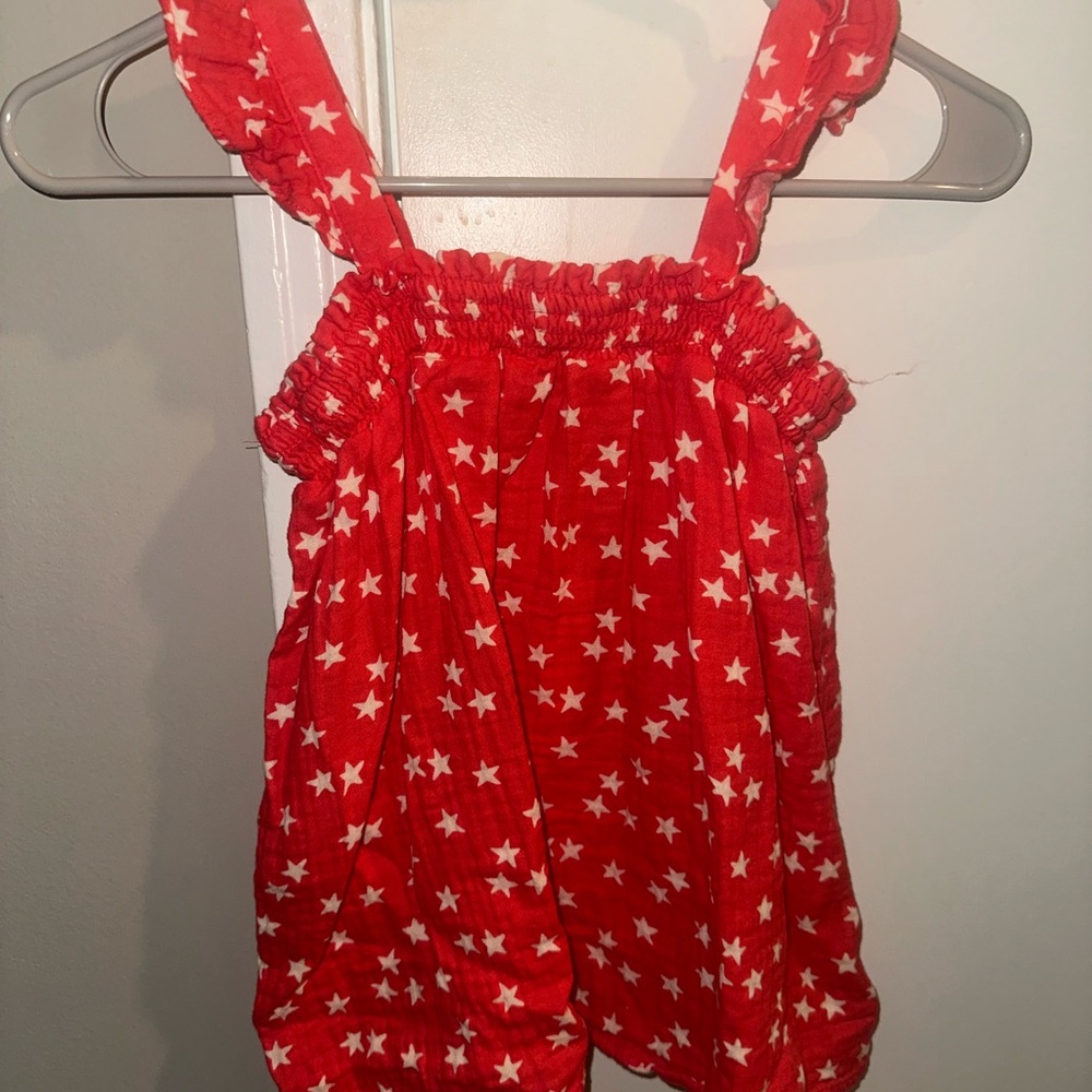 Red Star-Patterned